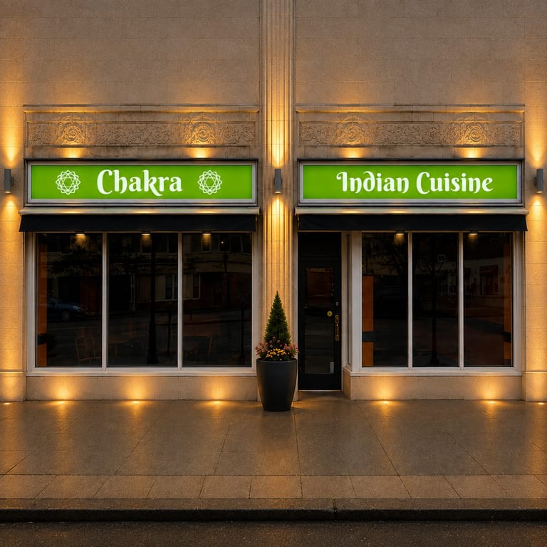 Welcome to Chakra Indian Cuisine