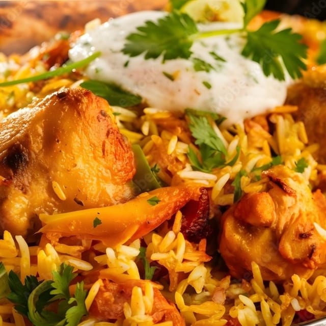 Chicken Biryani.