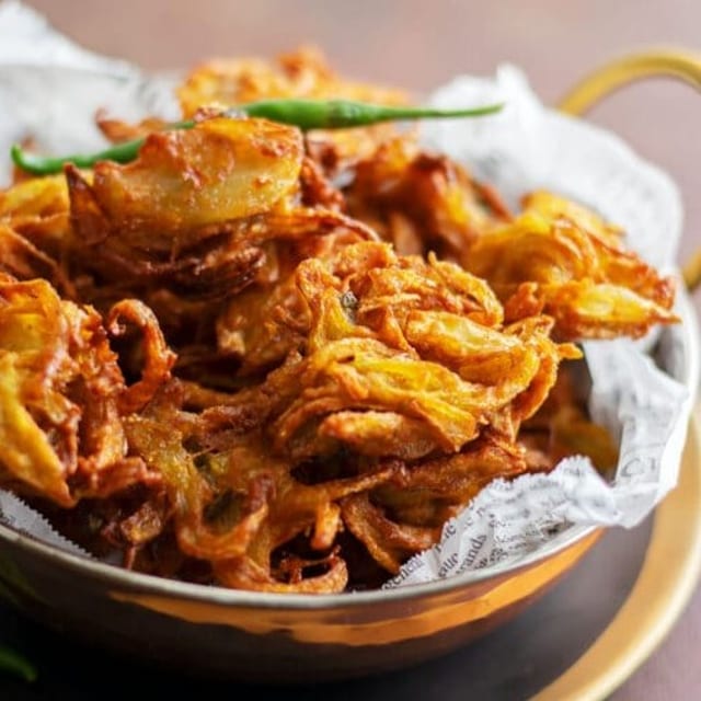 Onion Pakora.