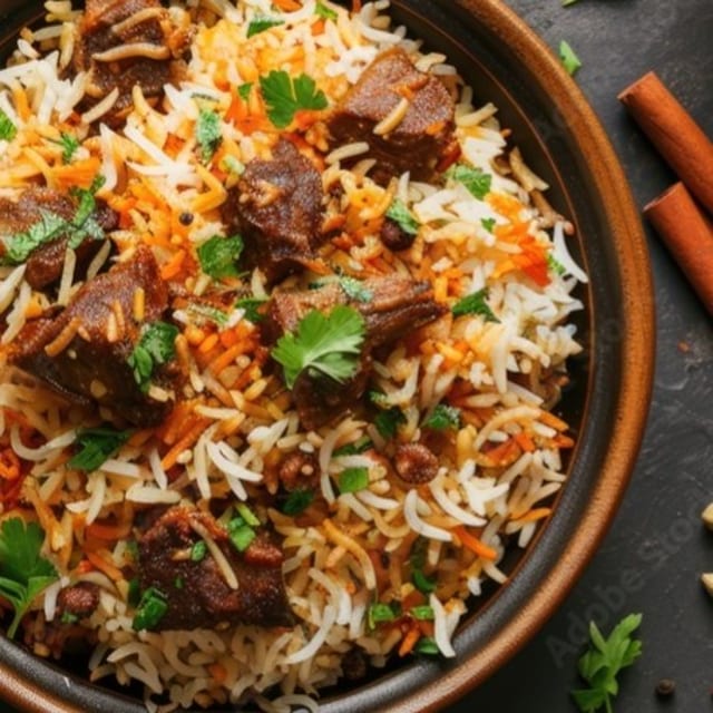 Lamb Biriyani.