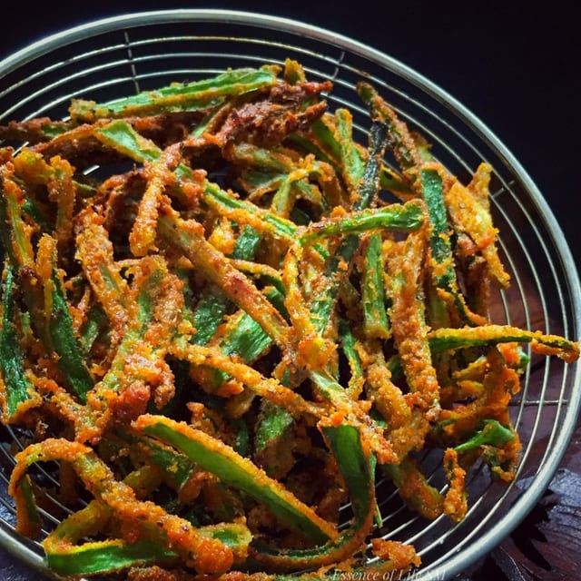Bhindi Churi Muri.