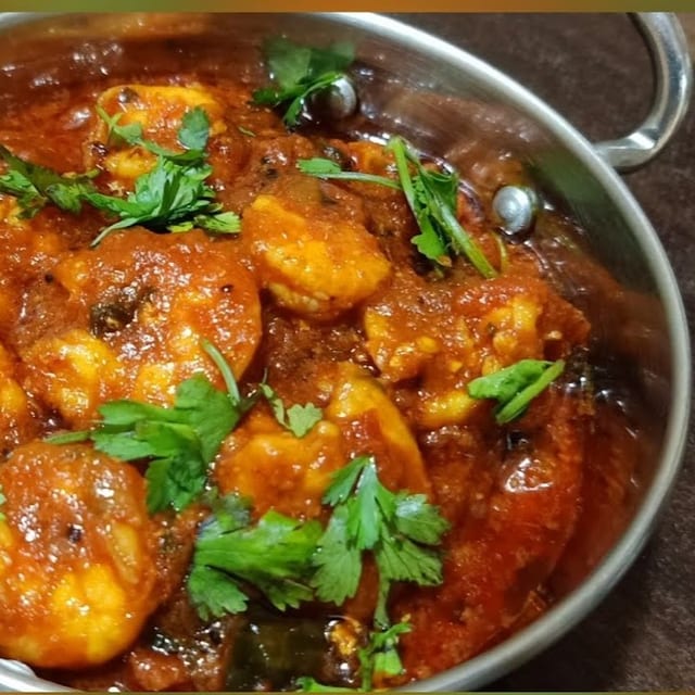 Jhinga masala.